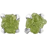 Starborn Creations Peridot Crystal Post Style Earrings