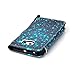 Galaxy S6 Edge Case, Kickstand Card Slots Cash Holder Dual Layer Impact Resistant Case Cover with Wrist Strap Magnetic Snap Closure for Samsung Galaxy S6 Edge- Starry