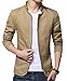 XueYin Men's Cotton Lightweight Slim Fit Jacket Casual Wear