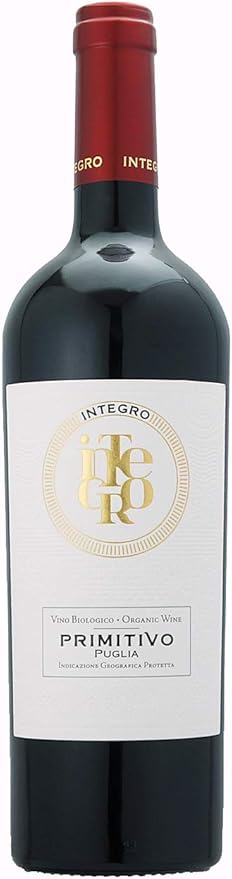 Integro Primitivo, IGP Puglia, Organic, 75 cl: Amazon.co.uk: Grocery