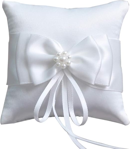 cojin anillos boda amazon