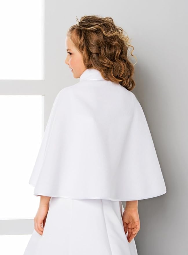 Boutique Magique Cape Blanche Pour Bapteme Avec Capuche Bebe Fille Ou Garcon Pulls Et Gilets Vetements Ranchofenix Com Br