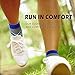 NEWZILL Low-Cut Compression Socks Unisex Running Socks with Embedded Frequency Technology for Heel, Ankle & Arch Support, Improves Stamina Endurance & Balance
