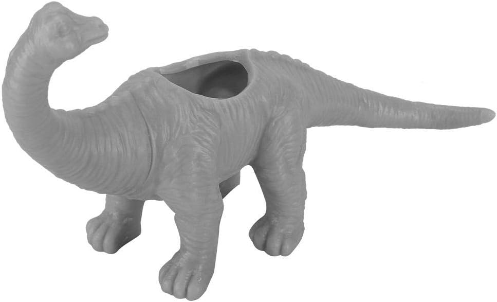 Flower pot, personality Dinosaur Animal Flower Pot Succulent Cactus Garden Pot Home Decoration(Grey)