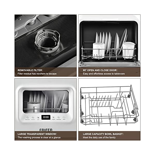 Mini-Portable-Dishwasher-5-Programs-Normal-ECO-Intensive-Fast-and-Glass-Compact-Table-Top-Dishwasher-with-LED-Display-Touch-Control-Delay-Start-5L-Water-Requirement Mini Portable Dishwasher, 5 Programs (Normal, ECO, Intensive, Fast and Glass), Compact Table Top Dishwasher with LED Display, Touch Control, Delay Start, 5L Water Requirement