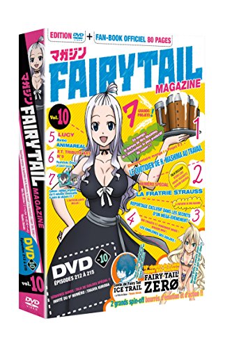 Fairy Tail - Coffret Avec Le Dvd Volume 10 Et Fairy Tail Magazine N°10 (1dvd)
