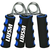 LIUSM Pack of 2 Hand Grip Strengthener | Quickly Increasing Wrist Forearm and Finger Strength Exercise Equipment