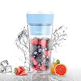 Portable Blender, Geek Chef USB Fruit Juicer Mini Personal Blender Small Blender Shake and Smoothie Rechargeable Mixer Waterproof Juicer Cup, Mixing Machine BPA Free PB-L01