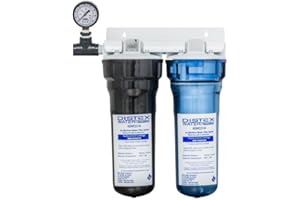 DISTEX Water Treatment IGNC21U ICE Machine 3 Stages Water Filter System Cartridge Life Monitor Pre-Filter