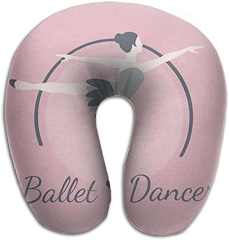 GDUTB17 U-shaped Memory Foam Ballet Dancer Dancing Neck Pillow Soft Travel Pillow Airplane Car Office Pillow For Adult And Kids