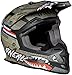 O'Neal 5 SRS Mens Wingman Helmet (Metal/White, Large)