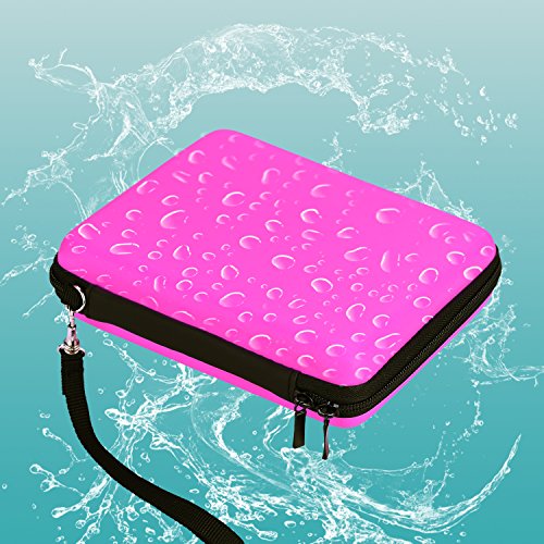 AKWOX Carrying Case for Nintendo 2DS with 8 Game Holders (Pink)