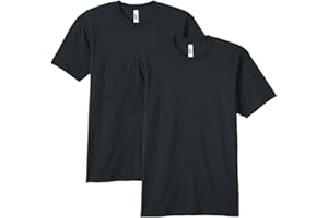 American Apparel Unisex Tri-Blend Track T-Shirt, Style GTR401, 2-Pack