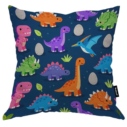 Beabes Inch Cushion Case Decor Dinosaurs
