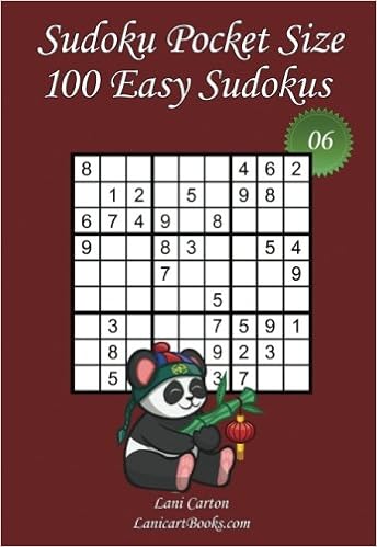 Sudoku Pocket Size Easy Level N 6 100 Easy Sudoku Puzzles