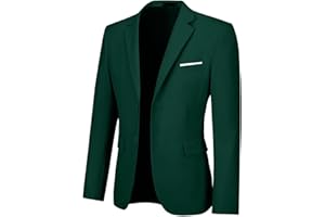 YOTSAISPRING Men's Casual Suit Blazer Tux Separates Jacket Slim Fit 2 Button Lightweight Men Suits Sport Coats for Wedding Prom Party
