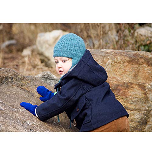 Coobey 6 Pairs Toddler Magic Stretch Mittens Winter Unisex Baby Knitted Gloves Mittens (Mixed Color F, 2-4 Years)