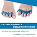 Premium Gel Toe Separators, Spacers & Straighteners, Bunion Correctors for Relaxing Toes, Bunion Relief, Hammer Toe, Toe Stretchers to Restore Toes to Their Original Shape for Men and Women