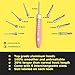 [2nd Gen] Yarn Mania Aiyana Crochet Hooks | Light Up Crochet Hooks with 9 Sizes Interchangeable Aluminum Heads | Ergonomic Curve Shape, Soft Handle and Two Brightness Settings (Light Pink)