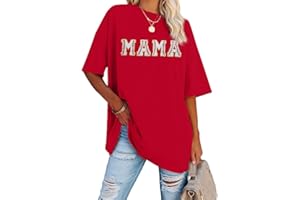 FLOYU Baseball Shirt Women Baseball Mom Tops Sports Fan Gift Clothes