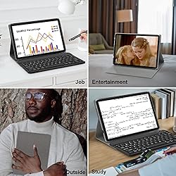 2023 Newest 2 in 1 Tablet, 10 inch Tablet, 128GB