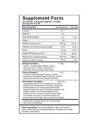 G Fuel Sour Blue - Alfombra (40 servimientos), fórmula Elite Energy and Endurance, inspirada en Faze Rug