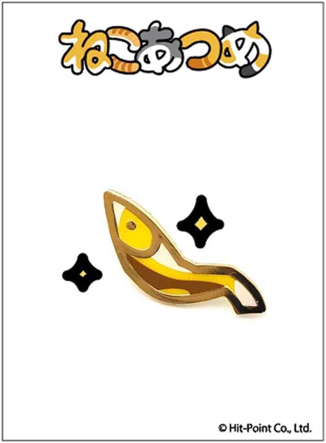 ねこあつめ 金にぼしピンバッジ バッジ おもちゃ Amazon