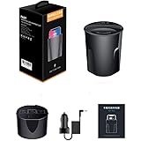 TIMESS Newest Qi Wireless Charger car Cup Holder,10W 7.5W Fast Wireless car Charging Magnetic Mount with USB Type C Port Comp
