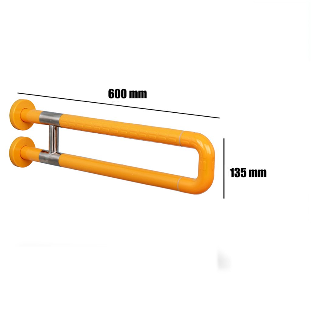 超大特価 Bsnowf バリアフリー 高齢者トイレタイプトイレ浴室洗面器ステンレス製手すり 色 イエロー いえろ サイズ さいず 600mm B07bkyvw4p 600mm イエロー いえろ イエロー いえろ 600mm 格安即決 Celebration Fl Us