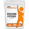 BulkSupplements.com Collagen Peptides Powder - Bovine Collagen Powder, Powdered Collagen Supplement - Hydrolyzed & Gluten Free, 11g per Serving, 100g (3.5 oz) (Pack of 1)