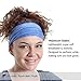 Lightweight Sports Headband - Non Slip Moisture Wicking Sweatband - Ideal for Running, Cycling, Hot Yoga and Athletic workouts - Designed for Women Borrowed by Men - by Red Dust Active