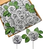 D-Seven Artificial Flowers 30PCS Real Looking Fake