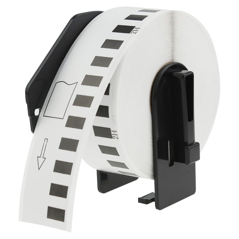 Compatible DK-22214 12mm x 30.48m White Thermal Standard Address Labels Compatible with Brother QL-500 550 570 700 710W 720NW 800 810W 820NWB 1050 1100 1110NWB Printers