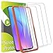[3 Pack] UniqueMe Screen Protector for Xiaomi Mi 9T Tempered Glass [ Installation Frame ] High Definition Fingerprint Free