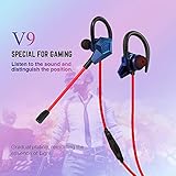 Soutege V9 in-Ear Gaming Earphones Support PS4/psp/Xbox360/Xbox one/PC - Gradual Purple