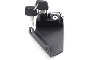 GUAIMI Motorcycle Helmet Lock Anti-Theft Helmet Security Locks Compatible with YZF-R1/M 2015-2021 YZF-R6 2017-2021 -Black