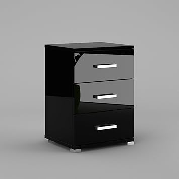 Labi Neli N3 Chest Of Drawers Bedside Table With 3 Drawers