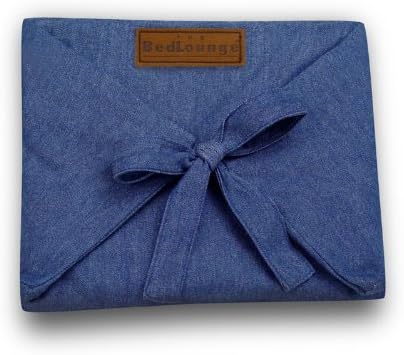 BedLounge Replacement Cover - Small Size, 100% Cotton, Denim Color