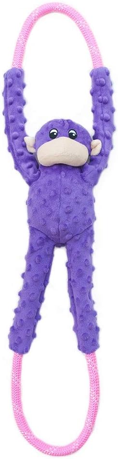 purple monkey dog toy