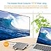 CableCreation USB Type C (Compatible Thunderbolt 3) to USB 3.0/HDMI 4K/VGA/Mini Display/Ethernet/Stereo/SD Card/Micro SD Card/USB-C Female Charging Port Multiports Adapter Hub, Space Grey