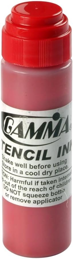 Gamma Racquet Stencil Ink