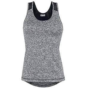 Urban Classics Ladies Active Melange Trainings Top dames Sportshirt