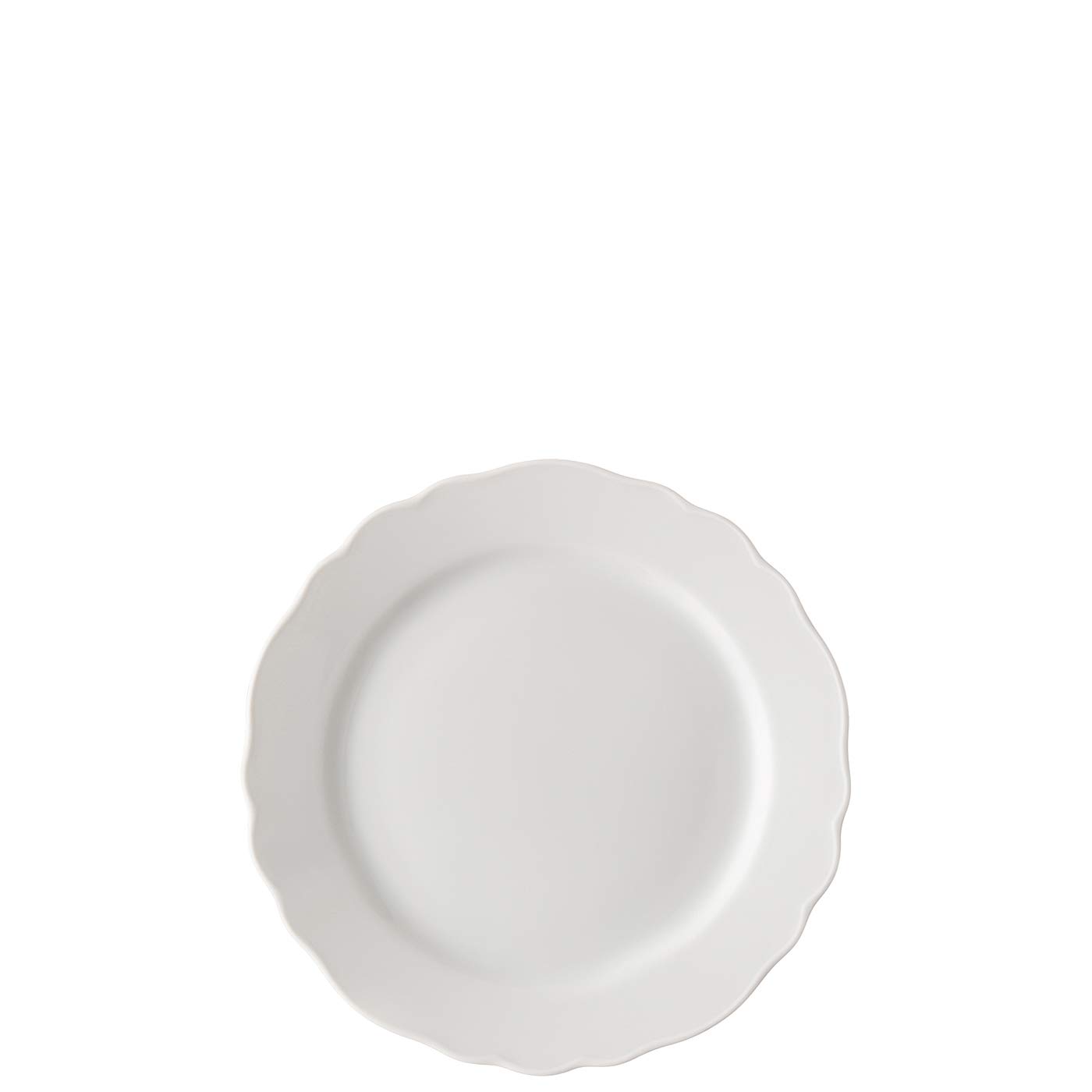 Hutschenreuther Maria Theresia 02013-800001-10019 Breakfast Plates 19 cm with Rim White