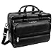 McKlein P Series Laptop Briefcase, Black Leather (86485)