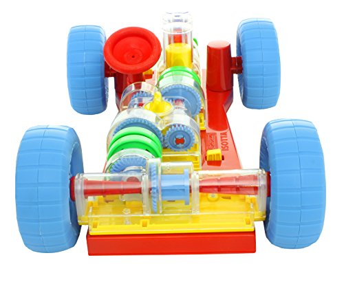 Quercetti Isotta Discovery Car - Simple Introduction to The Inner Workings of a Car (Made in Italy) - Thumbnail 7