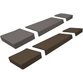 Baby Safety Foam Soft Seat Edge Cushion Fireplace Hearth Guard Bumper Pad Child Proof Padding (Medium, Gray-fits Width from-69-80")