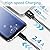 USB Type C Cable,TIAMAT 4 Pack Fast USB Type C Phone Charger Cord Compatible with Samsung Galaxy S10 S10+ S9 S8 Plus Note 9 8,LG V20 G5 G6 V30,HTC,Huawei,Google Pixel 3a XL,Moto X4/Z2,Nexus 6P 5X