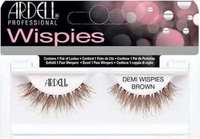 Ardell Invisibands Natural Demi Wispies Brown False Eyelashes