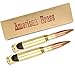 American Brass: 2-Pack of Classic Brass .50 Caliber Bullet Bottle Openers, Made in America From Real Once-Fired 50 BMG Casings