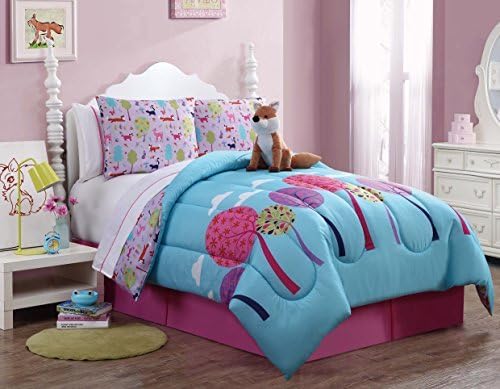 Karalai 9 Pc Reversible Fox Comforter Set Bed in a Bag Full Size Bedding Bedding Collection